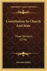 Constitution In Church And State