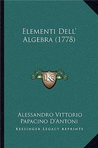Elementi Dell' Algebra (1778)