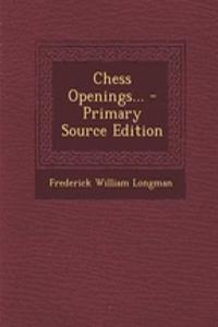 Chess Openings...