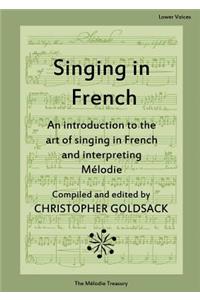 Singing in French - lower voices