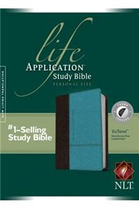 NLT Life Application Study Bible Personal Size Indexed