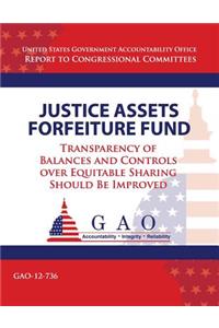 Justice Assets Forefeiture Fund