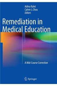 Remediation in Medical Education