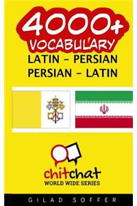4000+ Latin - Persian Persian - Latin Vocabulary