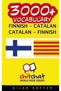 3000+ Finnish - Catalan Catalan - Finnish Vocabulary