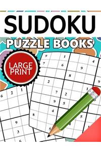 Sudoku Puzzle Books LARGE Print
