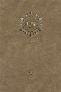 Monogram Pisces Journal