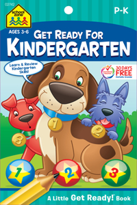 School Zone Get Ready for Kindergarten Tablet Workbook