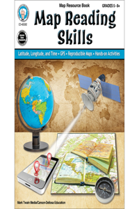 Map Reading Skills Workbook, Grades 5 - 12