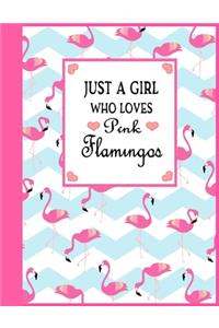 Just a Girl Who Loves Pink Flamingos