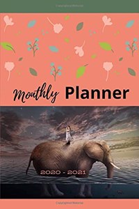 Monthly Planner 2020 - 2021