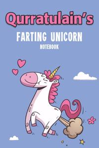 Qurratulain's Farting Unicorn Notebook