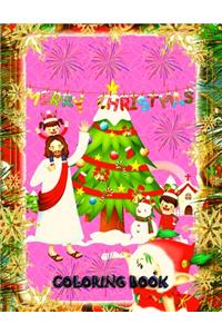 Merry Christmas Coloring Book