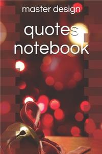 quotes notebook