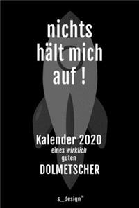 Kalender 2020 für Dolmetscher