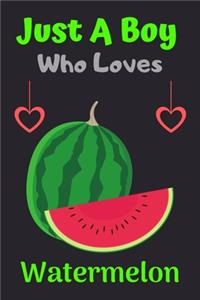 Just A Boy Who Loves Watermelon