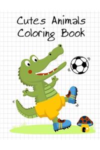 Cutes Animals Coloring Book