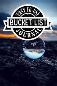 Easy to Use Bucket List Journal