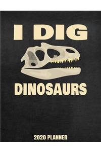I Dig Dinosaurs 2020 Planner