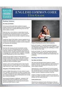 English Common Core 11th Grade (Speedy Study Guides)
