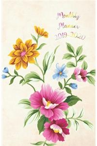 Monthly Planner 2019 - 2020