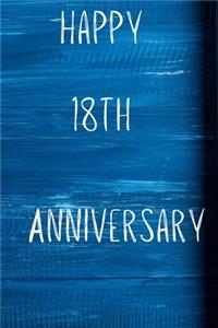 Happy 18th Anniversary