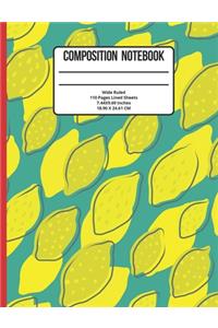 Composition Notebook Wide Ruled