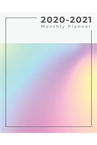 2020-2021 Monthly Planner