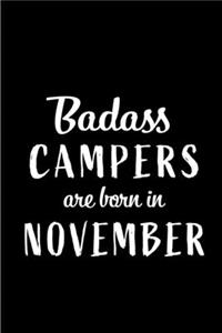 Badass Campers Are Born In November