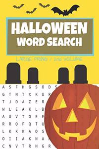 Halloween Word Search