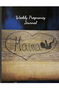 Weekly Pregnancy Journal