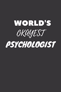 World's Okayest Psychologist Notebook