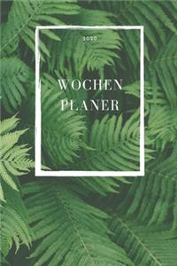 Wochenplaner 2020: Kalender mit modernem Natur Motiv - Natureart - Studienplaner - Terminplaner - Bullet journal Studentenkalender - Taschenkalender zum planen&organie