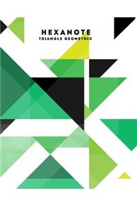 Hexanote: Triangle Geometric Graph Paper