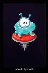 Alien in Space Ship