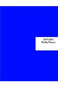 2019 - 2020 Weekly Planner