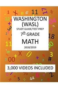 7th Grade WASHINGTON WASL, MATH, Test Prep