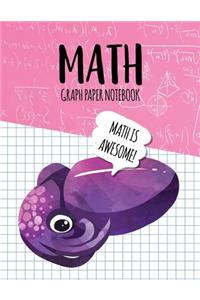 Math Graph Paper Notebook