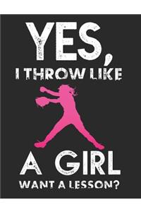 Yes, I Throw Like a Girl