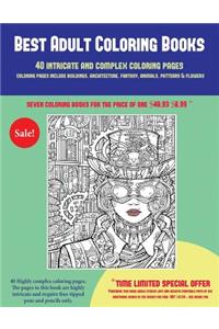 Best Adult Coloring Books (40 Complex and Intricate Coloring Pages)