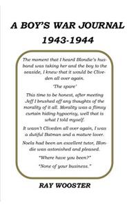 A Boy's War Journal 1943-1944