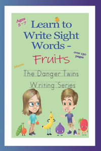 Learn to Write Sight Words - Fruits