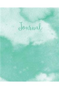 Bullet Dot Grid Journal - Watercolor Collection (Green)