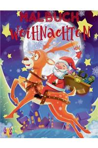 ? Weihnachten Malbuch Jungen ? (Malbuch Xl)