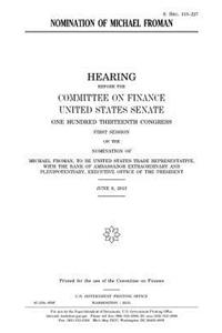 Nomination of Michael Froman