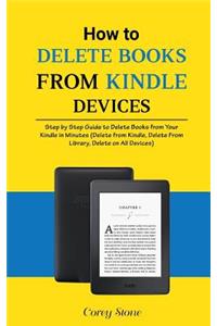 How to Delete Books from Kindle Devices