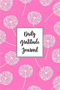 Gratitude Journal Dandelions Pattern 7