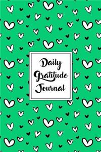 Gratitude Journal Scribbly Hearts Pattern 12