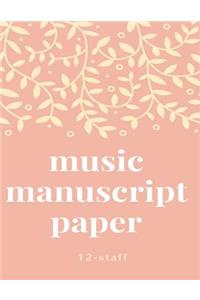 Music Manuscript Paper