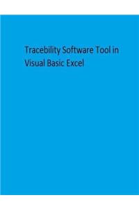 Traceability Software Tool in Visual Basic Excel